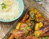 صورة لخطوة 6 من وصفة صينية الدجاج بالخضار🍽🍅🍆🥕