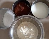 Hình bước làm 1 của món Cà phê sô cô la muffin