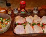 A picture of step 3 of Mike's Southwestern Chicken Thighs Over Rice.