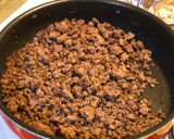A picture of step 4 of Poorman’s Beef Burrito Bowl.