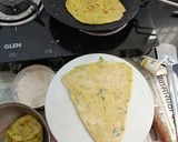 A picture of step 5 of Methi Aloo paratha.