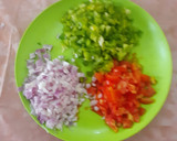 குடை மிளகாய் சாதம் ரெசிபி ஸ்டேப் 1 புகைப்படம்
