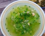 Hình bước làm 4 của món Canh bí đao nấu tôm biển