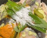 Gambar langkah 3 resipi Gulai Tempoyak Ikan Baung.