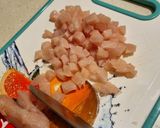 عکس مرحله 1 از دستور کتلت مرغ تکه ای