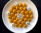 Hình bước làm 5 của món Bánh trôi bí đỏ