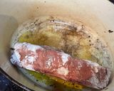 A picture of step 2 of Worlds most amazing Short Ribs - just try it - it will become a family favourite treat :P.