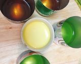Hình bước làm 4 của món Đông Sương Nhân Flan