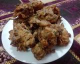 Cabbage, Onion and Spring Onion Pakoras recipe step 3 photo
