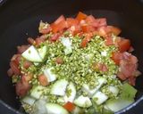 A picture of step 2 of Bottle gourd Wheat Porridge.