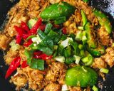 Foto langkah ke 4 dari resep Ase Tempe Teri Cabe Gendot.