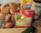 Foto del paso 1 de la receta: Mini hamburguesas de calabacín (en airfryer)