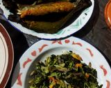 Foto langkah ke 7 dari resep Tumis bunga dan daun pepaya.
