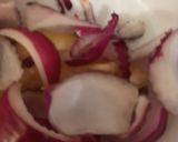 Vegyes Sült halas gyümölcsös tál bacon-nal és zöldségekkel sütve recept fázis 2 fotója