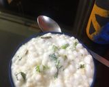 A picture of step 6 of Curd sabudana.