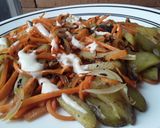 Foto del paso 8 de la receta: 🍟Papas🥔, cebollas🌰y zanahorias🥕salteadas🍟