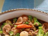 Tumis brokoli beef blackpaper