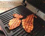 A picture of step 2 of Chicken sandwich.