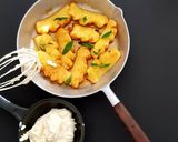 A picture of step 6 of Spicy grilled Pineapple with Coconut Cream.