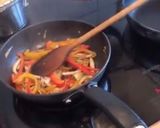 A picture of step 3 of Cheesy Chinese Dosa.