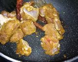 A picture of step 3 of Mutton roghan josh rice.