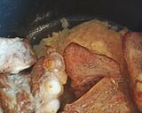 A picture of step 4 of Pork Ribs in Sauce.