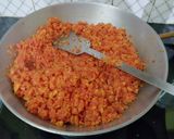 A picture of step 3 of Gajar ka Halwa.
