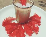 A picture of step 5 of செம்பருத்தி மில்க் ஷேக் 🌺🌺🌺.