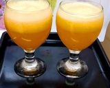 A picture of step 5 of Peach Soft drink 🍑🍑.