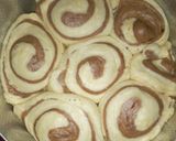 A picture of step 7 of Spiral chocolate bread.