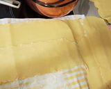 A picture of step 6 of Fresh pasta Tagliatelle from scratch.