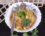 A picture of step 4 of Mixed Veggies in Cooked Rice.