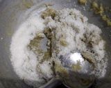 A picture of step 5 of Banana Coconut Burfi.