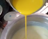 A picture of step 3 of Fruit Custard.