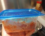 A picture of step 2 of Boneless chicken Thighs in charsiu sause.