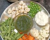 A picture of step 1 of One Pot Makhana Vegetable Pulao.