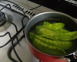 Foto do passo 1 de Ervilha Torta com Cogumelos e Molho de Tomate