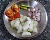 மல்டி வெஜ்  ரைத்தா (curd) ரெசிபி ஸ்டேப் 1 புகைப்படம்
