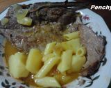 Foto del paso 3 de la receta Guiso de Chuleta de cabeza de cerdo a la hierbabuena