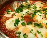 A picture of step 6 of Big Brunch Shakshouka.