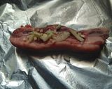 Foto del paso 1 de la receta: Asado de tira y pechuga al ajillo en paquetes al parrigas