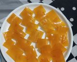A picture of step 8 of Kids favourite Mango custard Burfi.