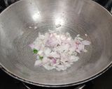 A picture of step 1 of Fried paneer wontons.