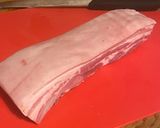 A picture of step 1 of Japanese style braised pork belly in the Instant Pot.