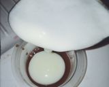 Foto langkah ke 4 dari resep Puding coklat lava vla.