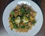 A picture of step 6 of Ratalu sabudana khichadi.
