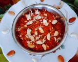 A picture of step 6 of Delicious nutritious Authentic Gajar (carrot) halwa for Christmas festival.