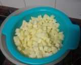 Foto del paso 3 de la receta Mi Pincho de Tortilla de Papas con Cebolla y Pimientos Asados