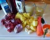 Foto del paso 1 de la receta: Estofado de galta de ternera (olla express)