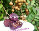 Foto langkah ke 4 dari resep Bola-Bola Ubi Ungu.
